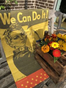 Viskestykke Tissage Moutet Rosie the Riveter